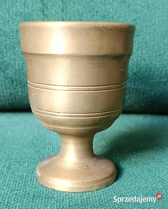 Zabytkowy mosiężny kielich moździerz małopolskie Zbylitowska Góra sprzedam