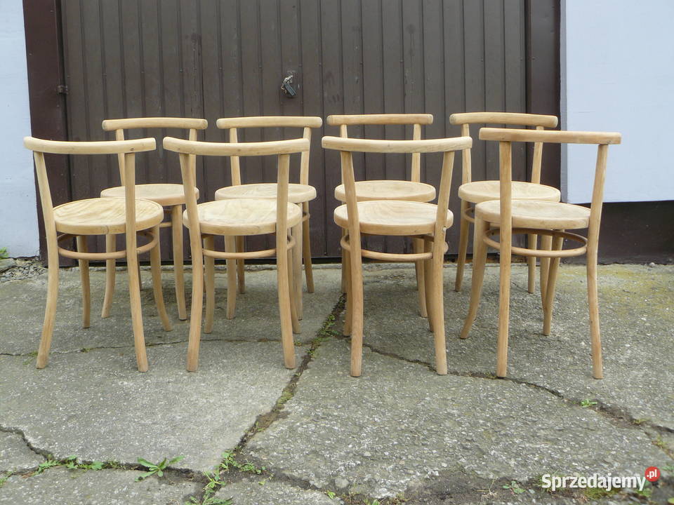 Stare krzesła sygnowane Thonet Nowy Sącz