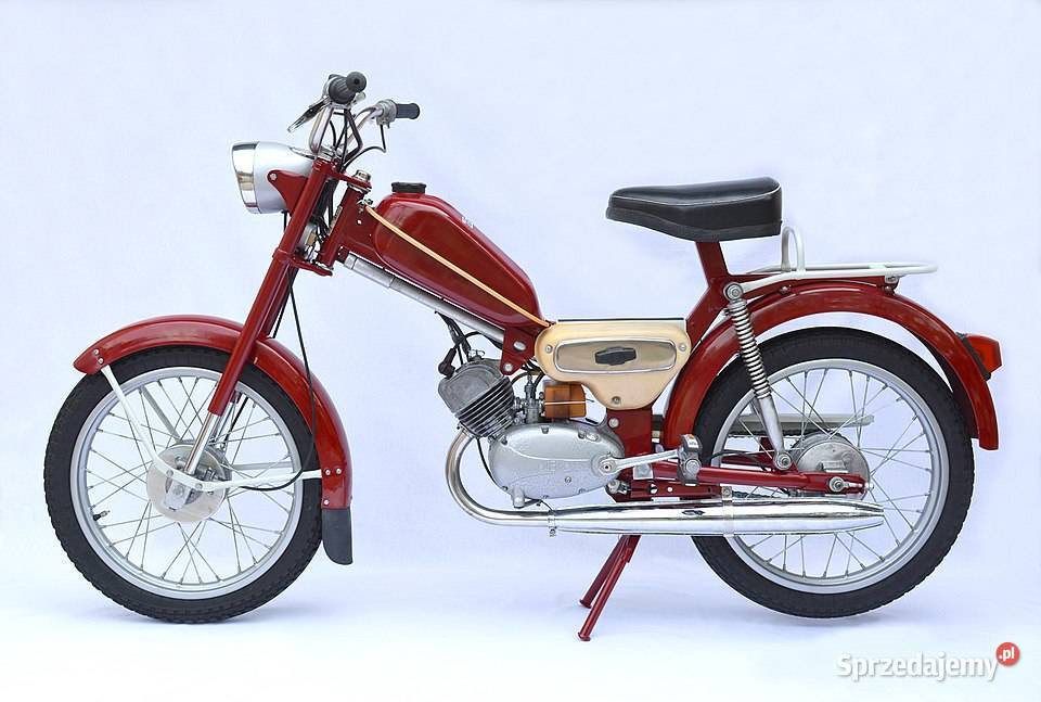 Motorower na pedały Wierchowina 1973r unikat Rok produkcji 1973 Motocykle, skutery, quady Łochów sprzedam