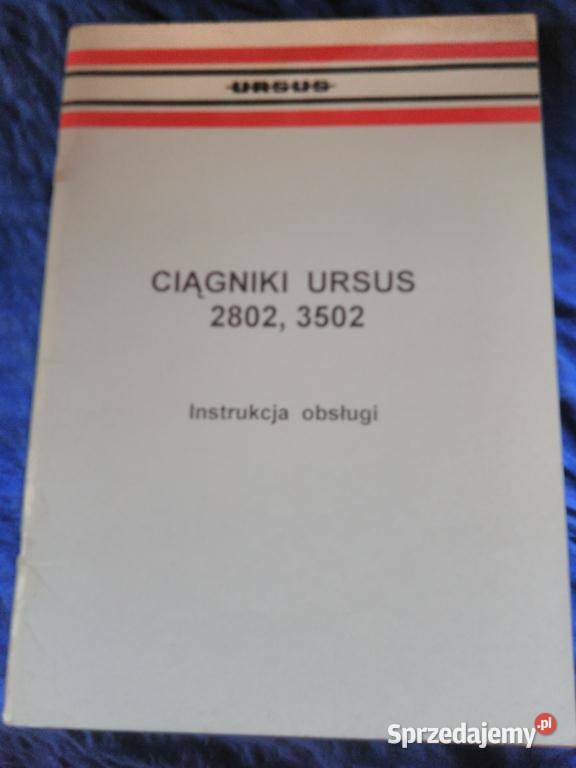 instrukcja obsługi Ursus 28023502 1995 Lublin