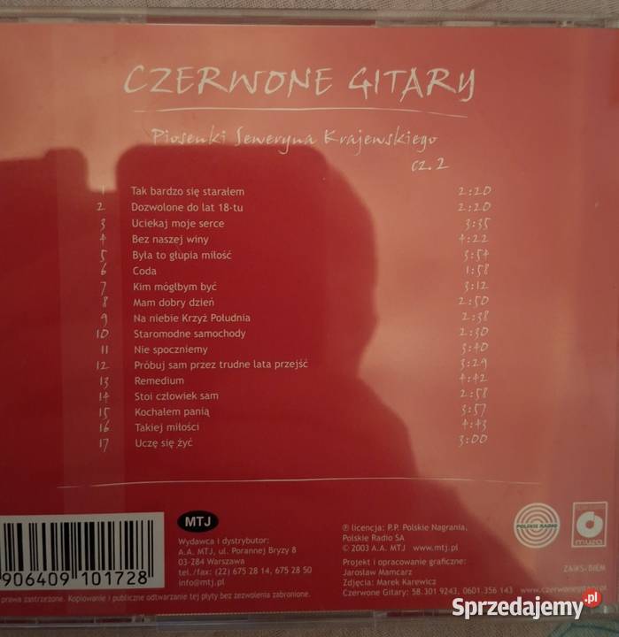 CD Piosenki Seweryna Krajewskiego