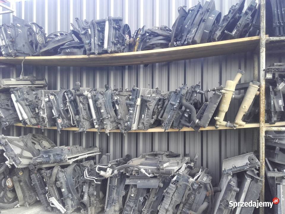 Hurtowo chłodnice wentylatory Fiat Opel i inne