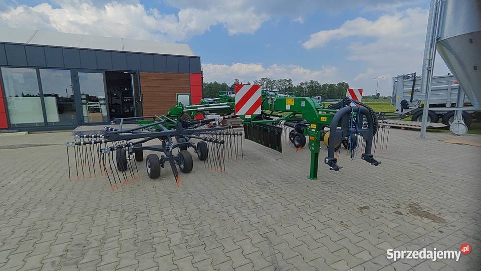 Zgrabiarka InterTech 2karuzelowa ZKD800 nieuszkodzony Piotrków Trybunalski