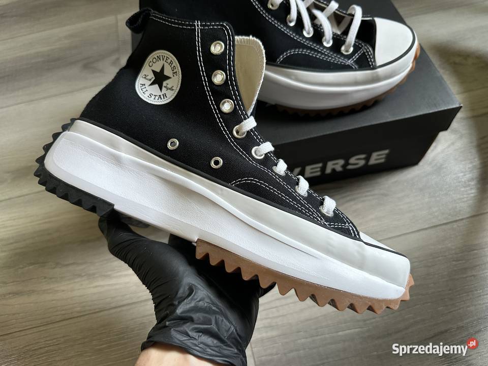 Converse Run Star Hike Hi 166800C Black White r