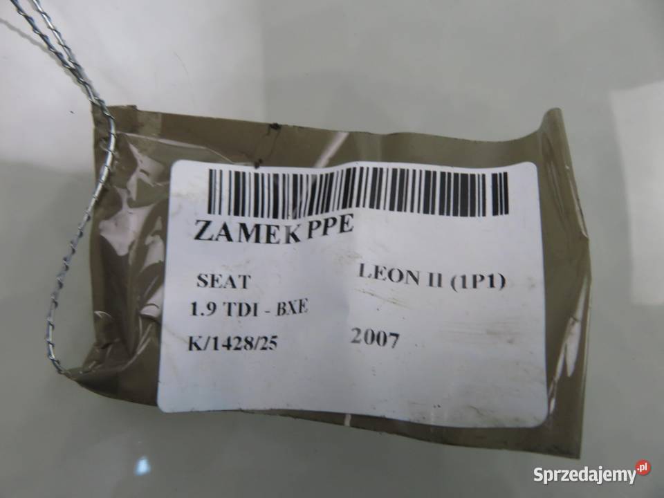 ZAMEK PRAWY PRZEDNI SEAT LEON II 1P1837016 Zamki, wkładki i kluczyki