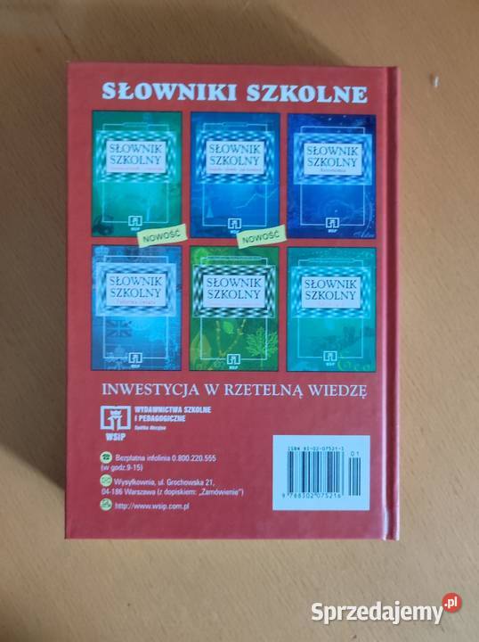 Słownik szkolny Fizyka Michał Święcki Danuta Rok wydania 1999 Kielce sprzedam