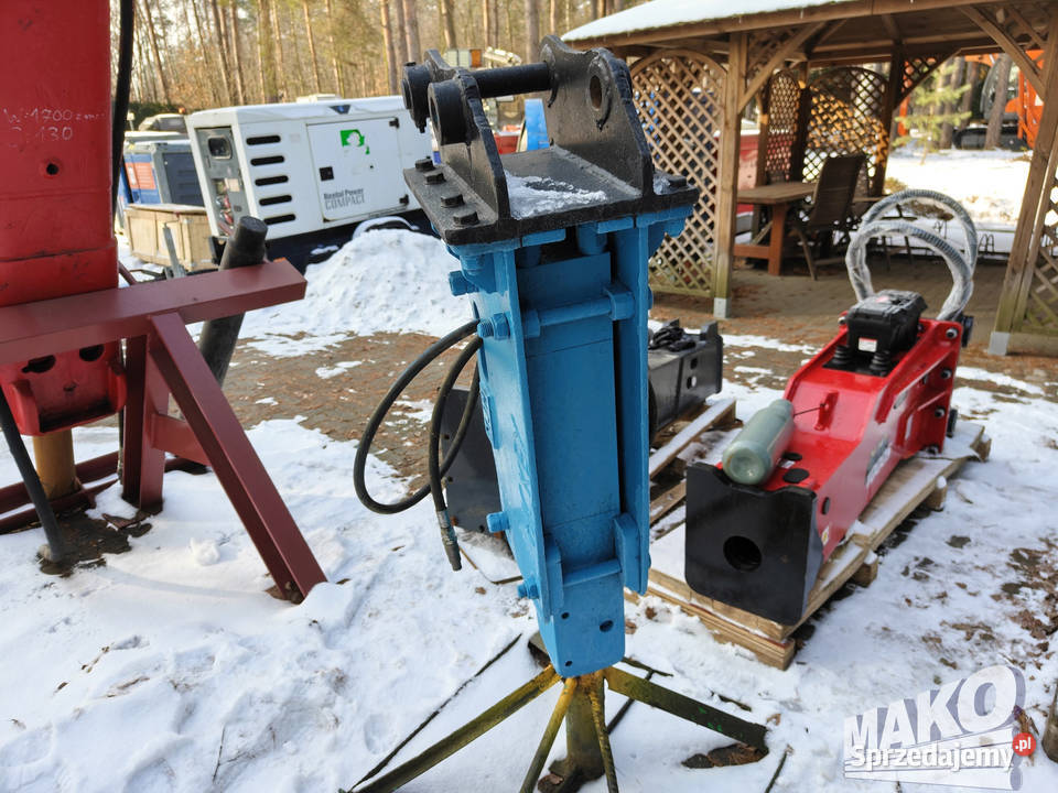 Młot hydrauliczny Krupp do koparki Mocowanie Ostrowiec Świętokrzyski sprzedam