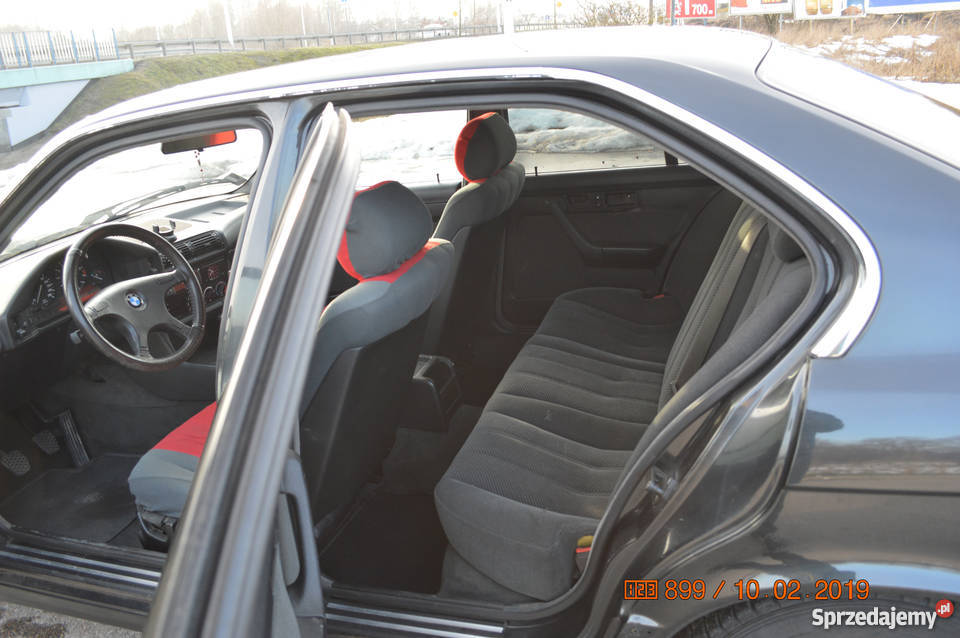 BMW E34 525i benzyna ładnie zachowana 192 24V benzyna Białystok