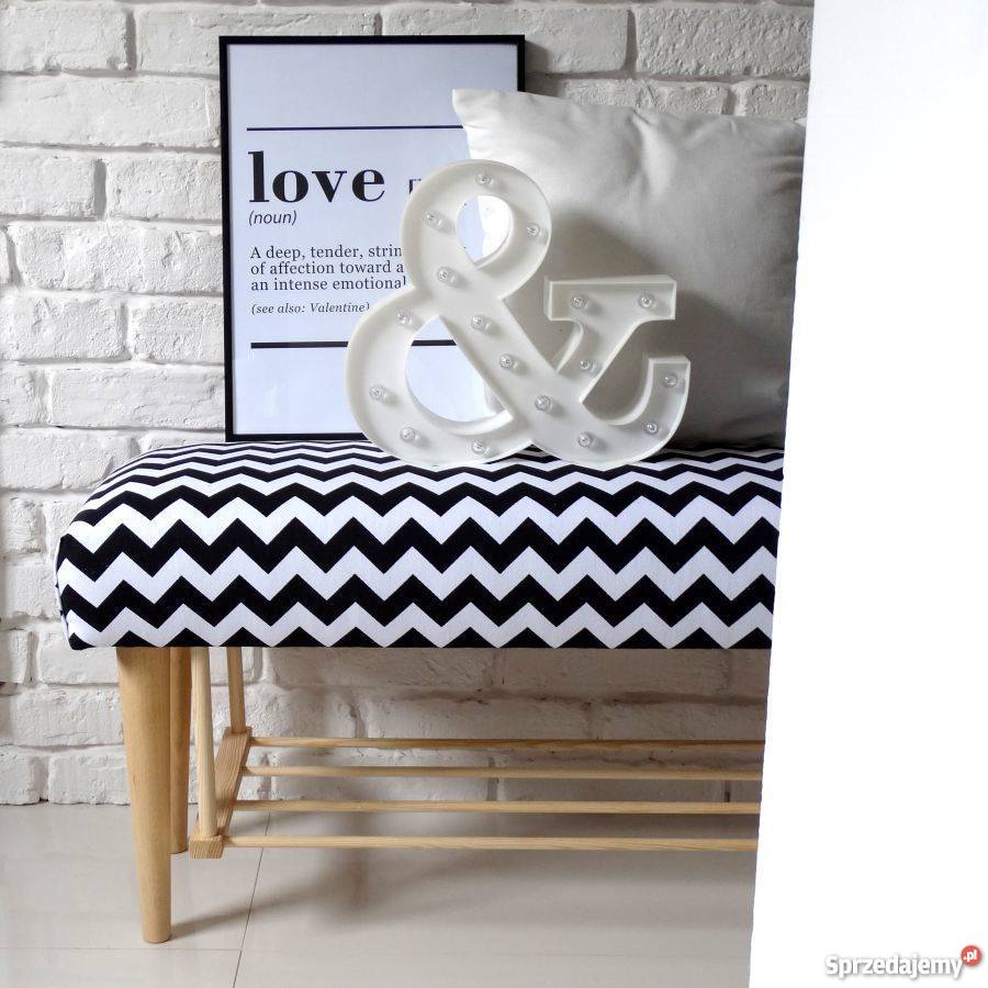 Ławka ławeczka siedzisko pikowane wzorzyste do Białystok