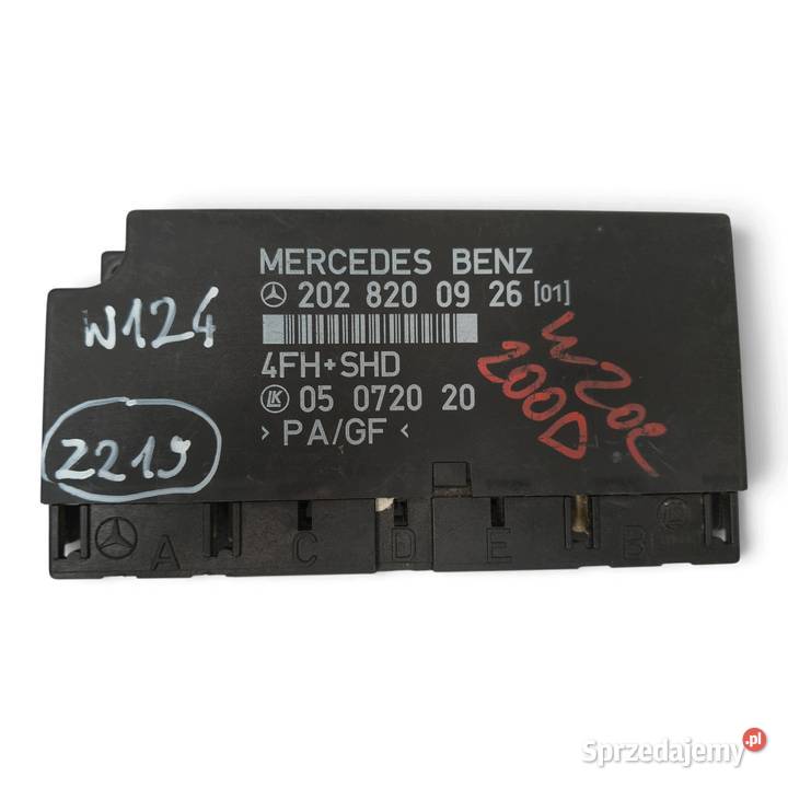 MODUŁ KOMFORTU BSI Mercedes W124 W203 2028200926 osobowe