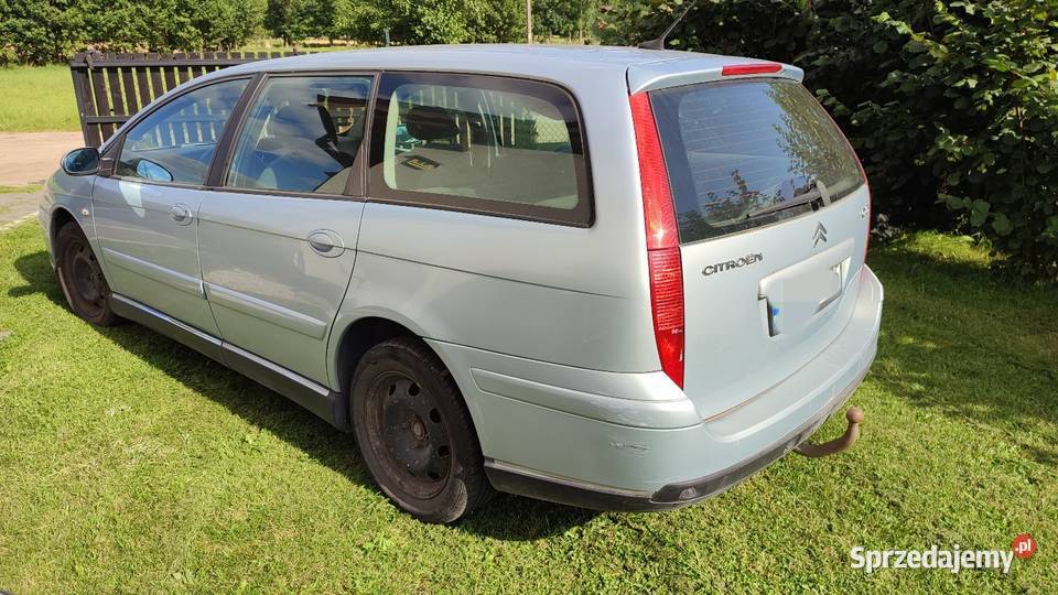 Citroen C5 kombi LPG 20 140 uszkodzony wielkopolskie Nowy Tomyśl sprzedam