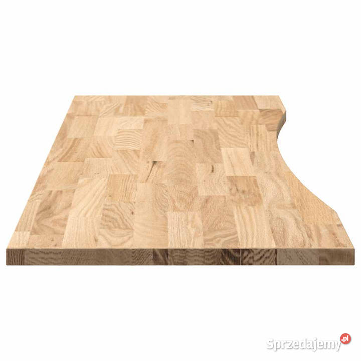Blat biurka surowe 140x60x25 lite drewno dębowe Warszawa sprzedam