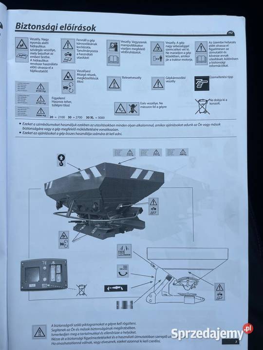 Sozsiewacz nawozów sulky Nysa sprzedam
