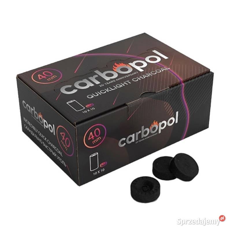 Carbopol Węgiel Samorozpalający do Fajki Wodnej Łódź