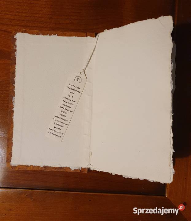 Oryginalny NOTES ręcznie wykonany w rudej sprzedam