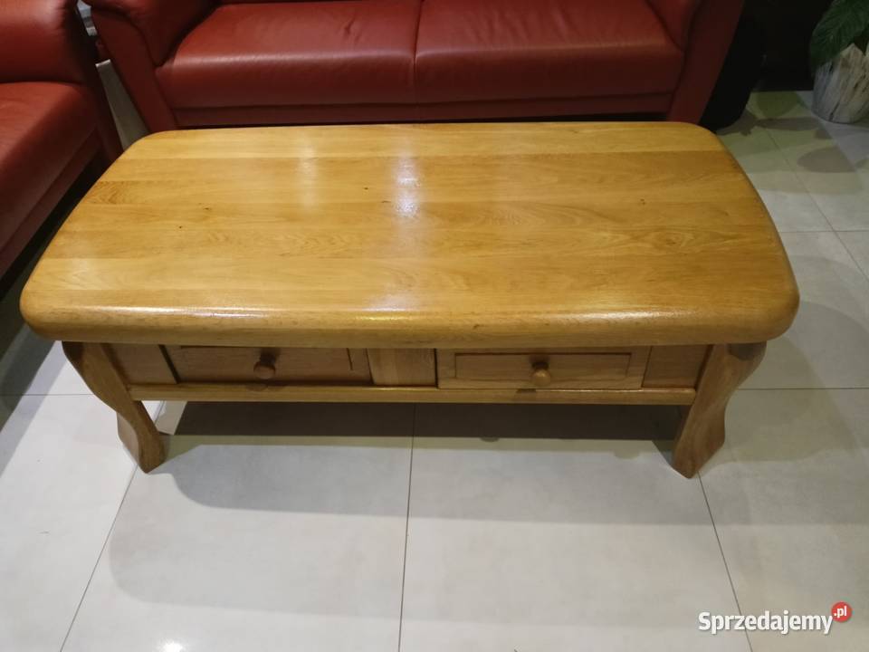 Piękna ława dębowa lubuskie Sieniawa