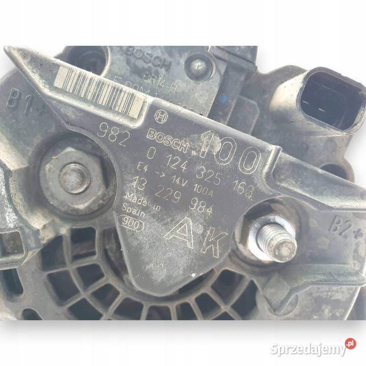 ALTERNATOR Opel Astra H Zafira B 16 18 Bosch Chełm