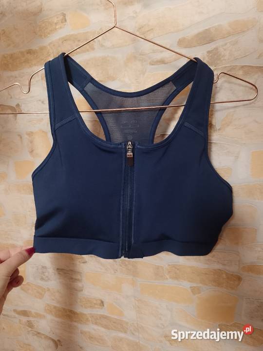 38M NIKE Granatowy Top fitness z Londynu Kraków