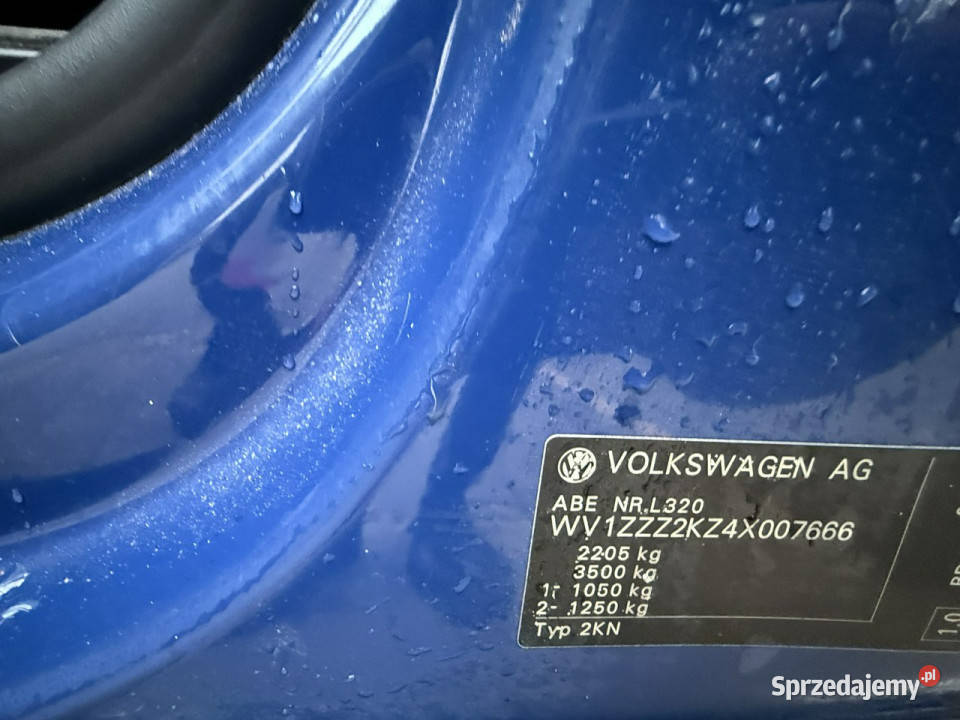 Volkswagen Caddy Volkswagen Caddy 20SDi 2004r ABS Volkswagen Sokołów Podlaski
