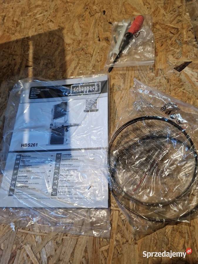 Piła taśmowa Scheppach HBS30 350 Wat Elektryczne Głogowa