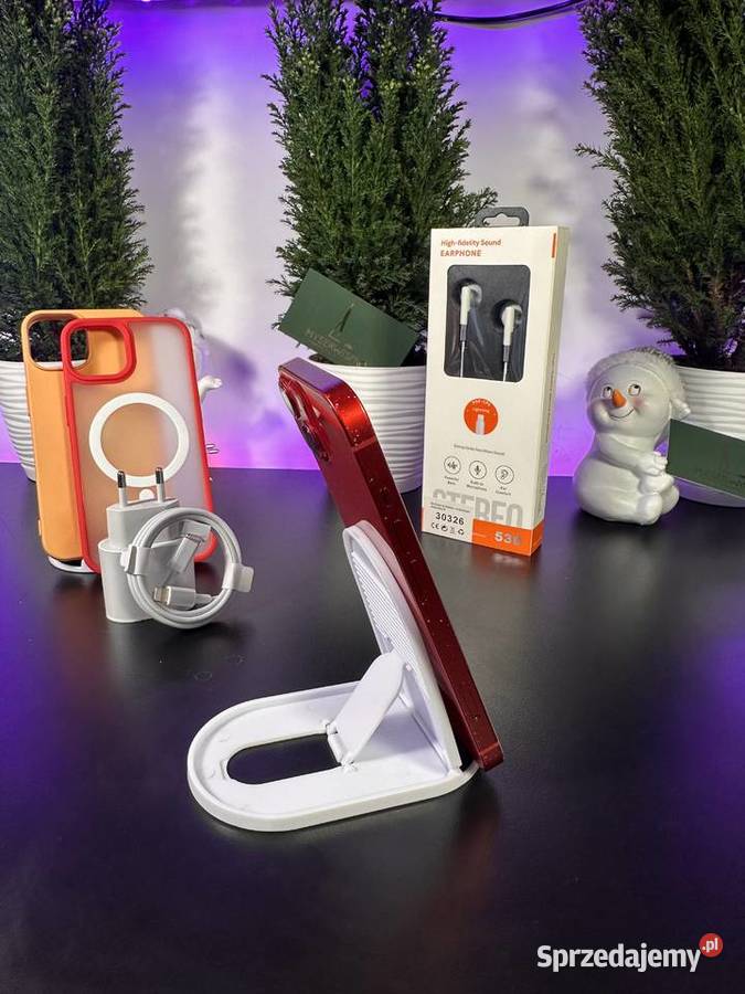 iPhone 13 128GB Bateria 100 Idealny Pudełko Warszawa