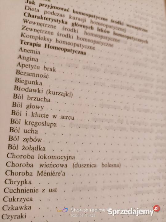 Homeopatia domowa Szymański książki Warszawa