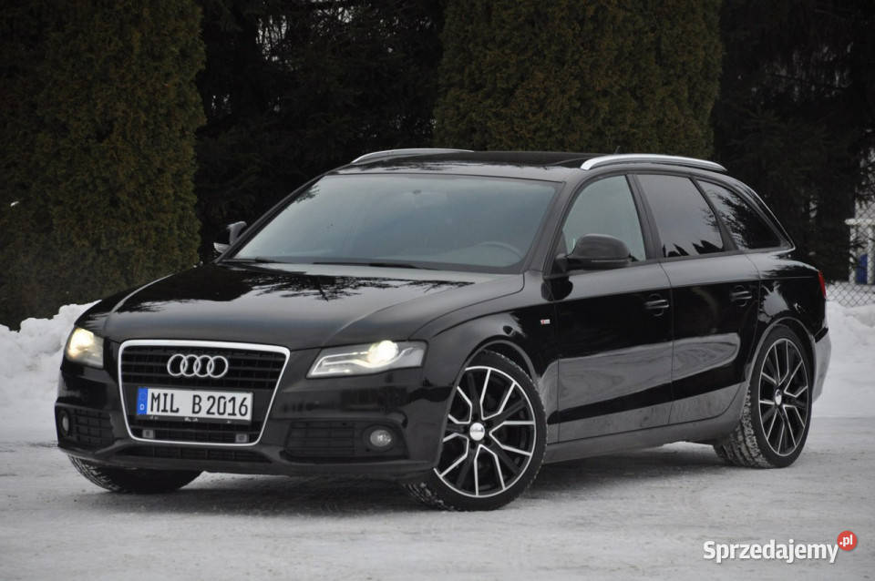 Audi A4 Avant SLINE Panorama BangOlufsen El światła LED Ostrów Mazowiecka