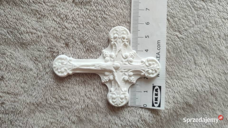 Forma foremka silikonowa krzyż z krzyżem Jezus Tarnowskie Góry