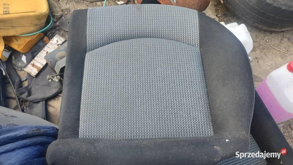 Fotele kanapa tył komplet Peugeot 206 lift 5D HB Fotele i kanapy wielkopolskie Książ Wielkopolski