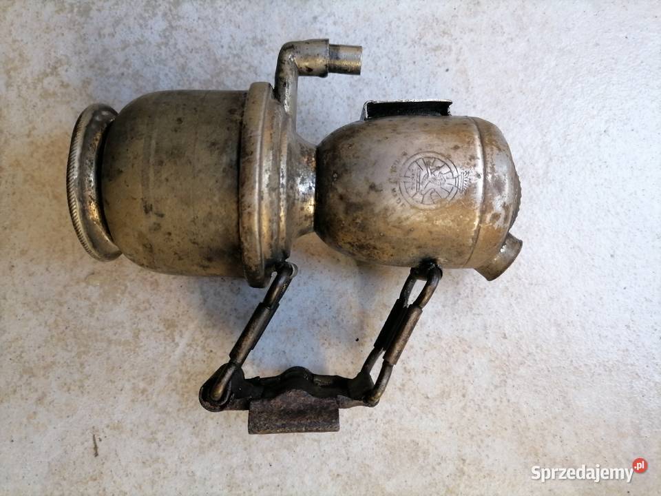 Zabytkowa lampa rowerowa Kraków