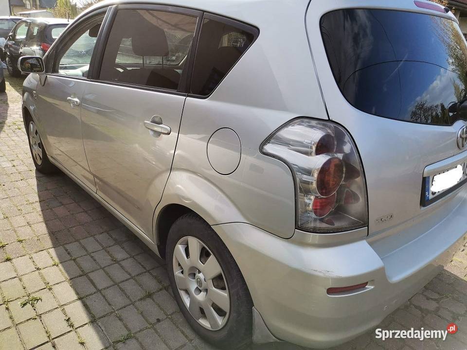 Toyota Corolla Verso nieuszkodzony śląskie Ustroń