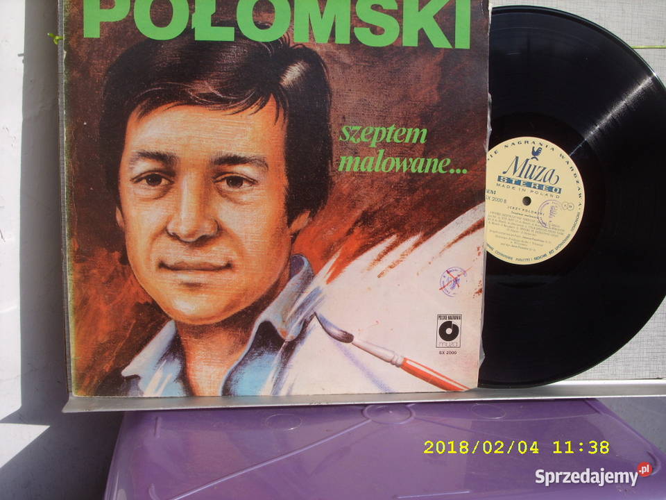 JERZY POŁOMSKISZEPTEM MALOWANE Muza SX 2000 pop dolnośląskie Wołów