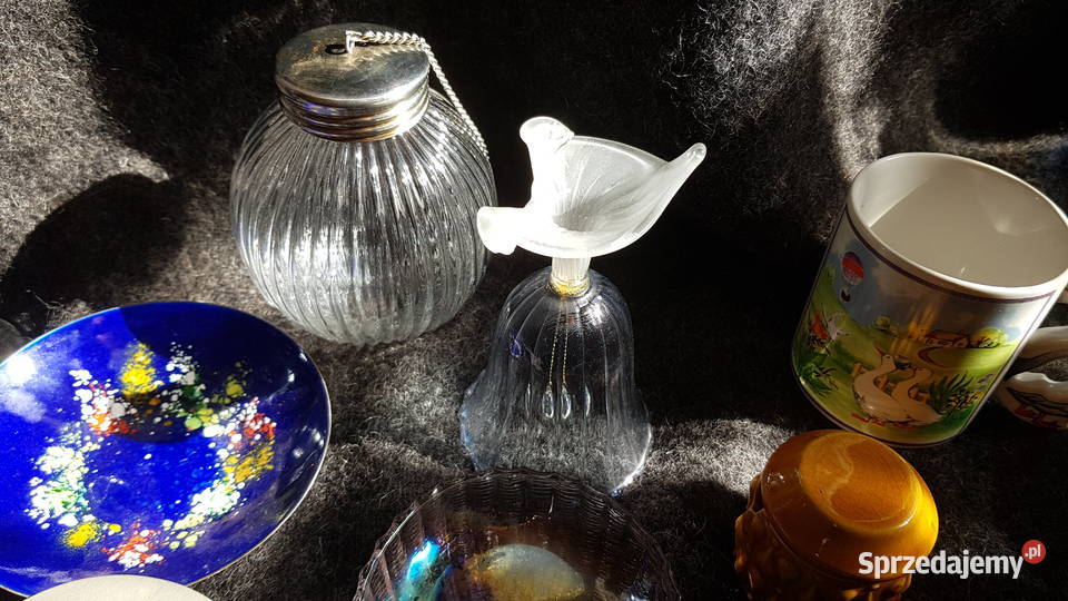 Szklane I porcelanowe przedmioty Myszków sprzedam