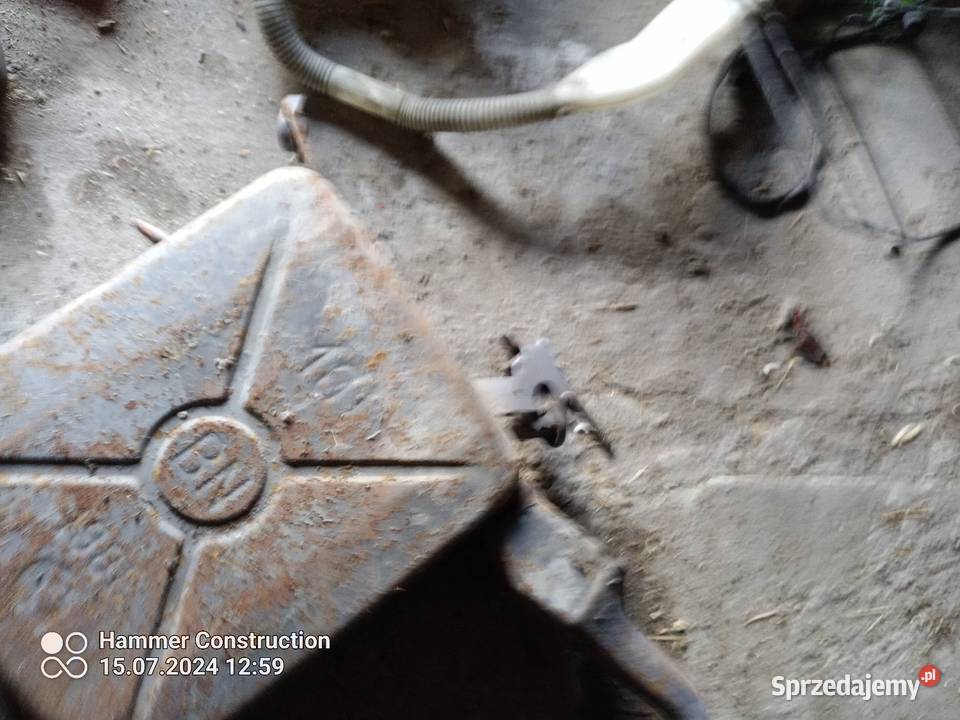 Kanister metalowy 10 lit prl syrena żuk Warszawa Żabin