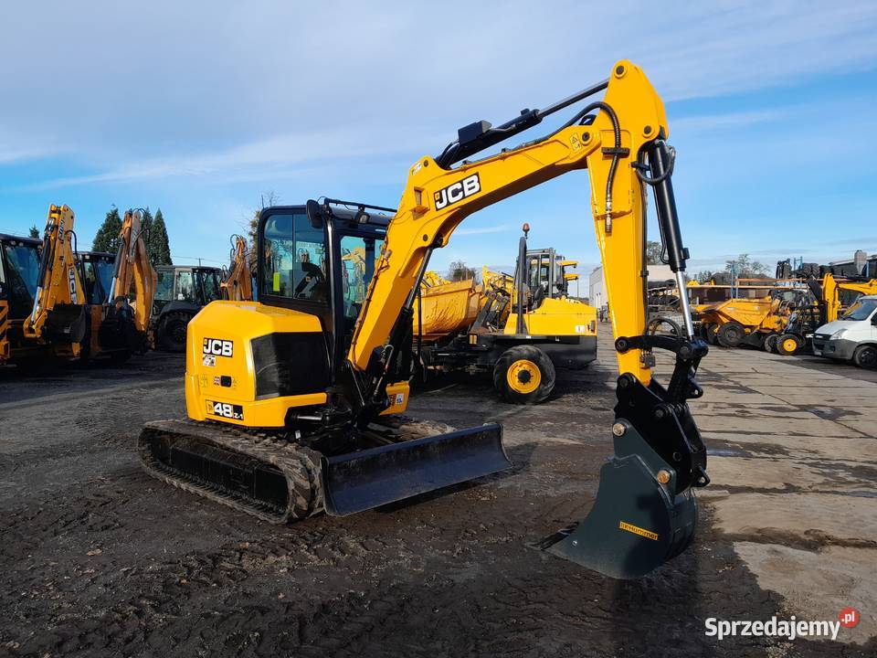 JCB 48Z1 2020R KOPARKA GĄSIENICOWA 5TON CAT Krotoszyn