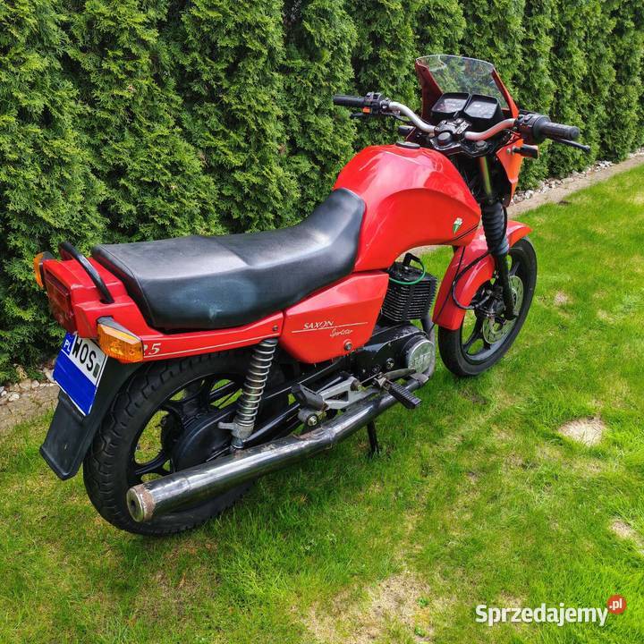 MZ ETZ 125 Saxon kat A2 B Zarejestrowany mazowieckie