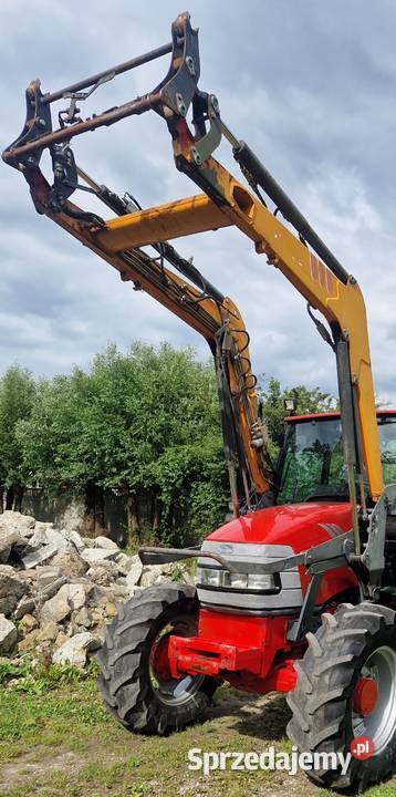 Ładowacz Tur Mailleux Mc Cornick CX 85 Massey małopolskie Łapczyca