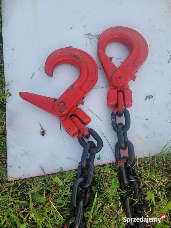 Zawiesie łańcuchowe 4 cięgnowe 25 ton 8 metra Jagodnia