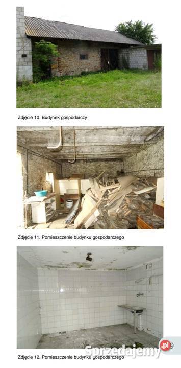 Dom z dużą działką na sprzedażGościniecGm 5100m2 Gościniec