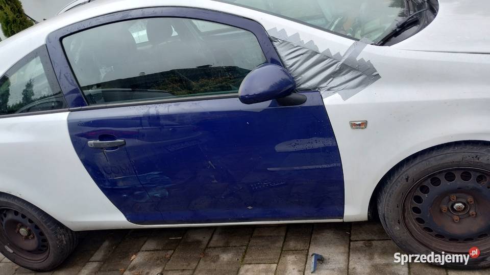 Drzwi prawe Opel Corsa D 3D Z20Z Drzwi wielkopolskie Poznań