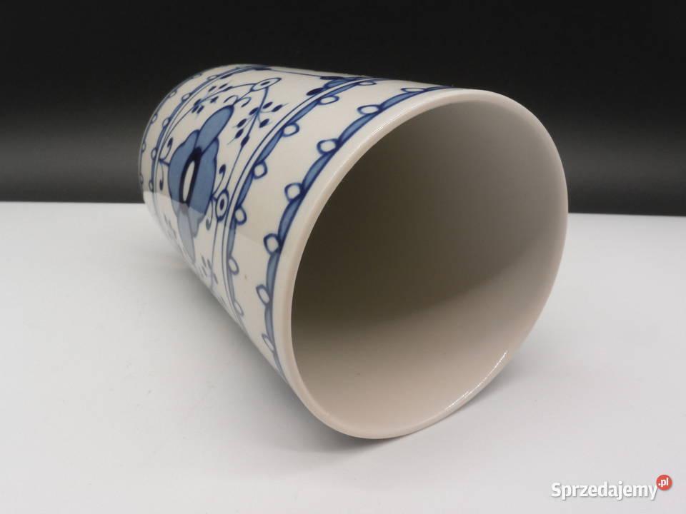 Porcelana Lichte Echt Kobalt Kubek Wazonik wzór Porcelana i szkło wielkopolskie Raszków sprzedam