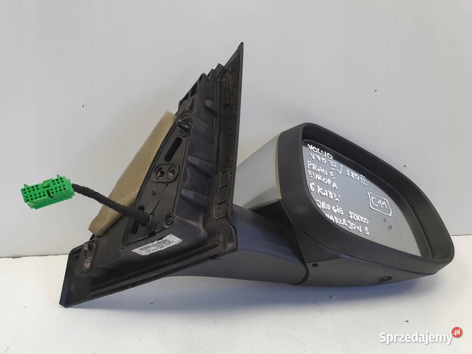 Volvo S80 II V70 III LUSTERKO PRAWE PASAŻERA 6 Janów