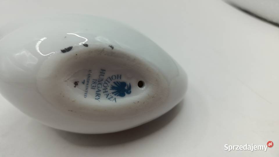 Figurka porcelana łabędź Węgry lubelskie Zamość