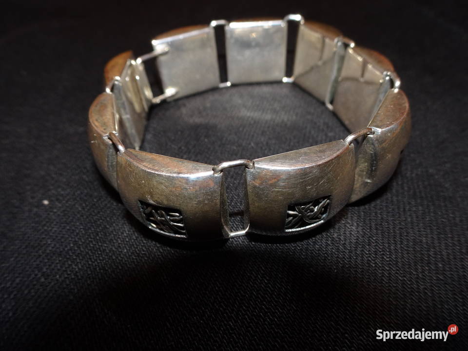srebrna bransoletka damska mazowieckie