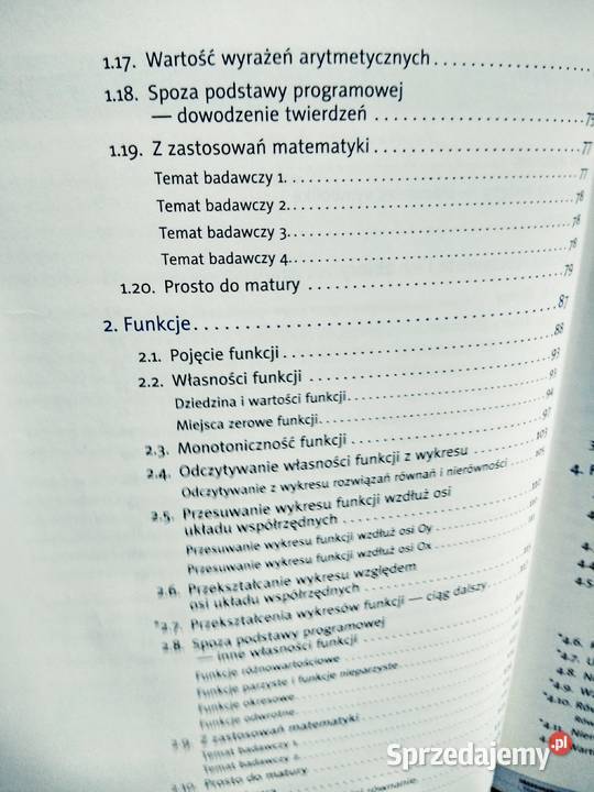 Matematyka Europejczyka szkoły ponadgimnazjalne Antykwariat Warszawa
