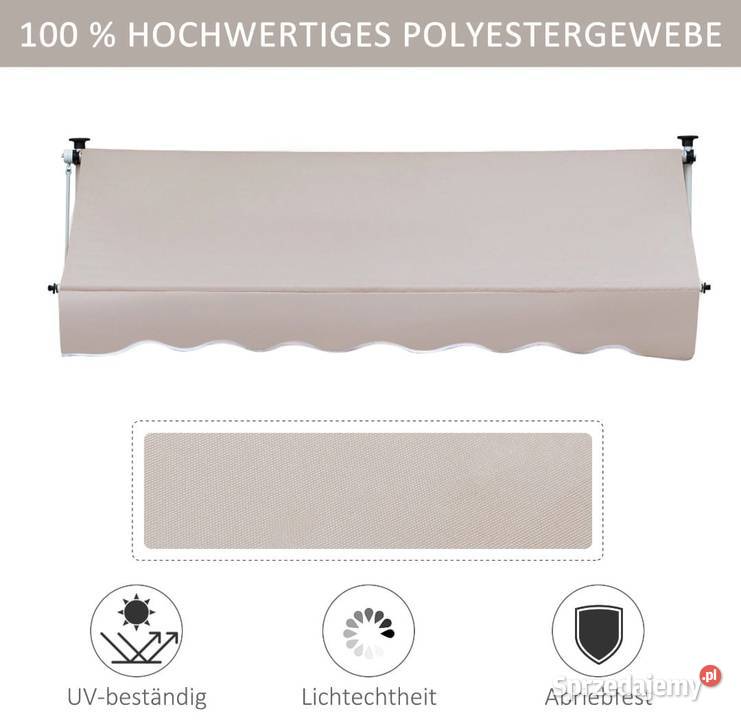 markiza ze składanym ramieniem markiza zaciskowa Bochnia sprzedam