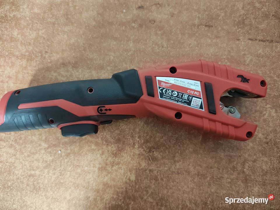 Obcinak do rur C12 PC0 Milwaukee Rury i kształtki Rybnik sprzedam