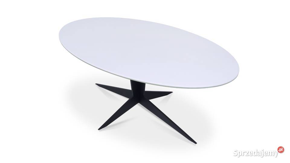 Stolik spiek Laminam owal 120 x 70 Wanat Meble 43cm Toruń