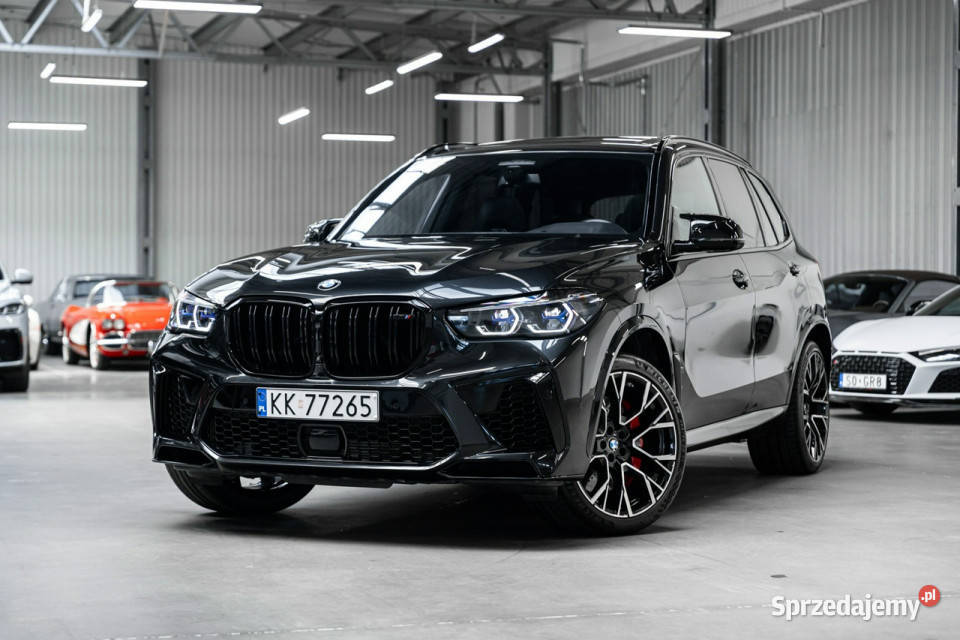 BMW X5 M Competition FV 23 Masaże Wentylacja Hak wielofunkcyjna kierownica Węgrzce