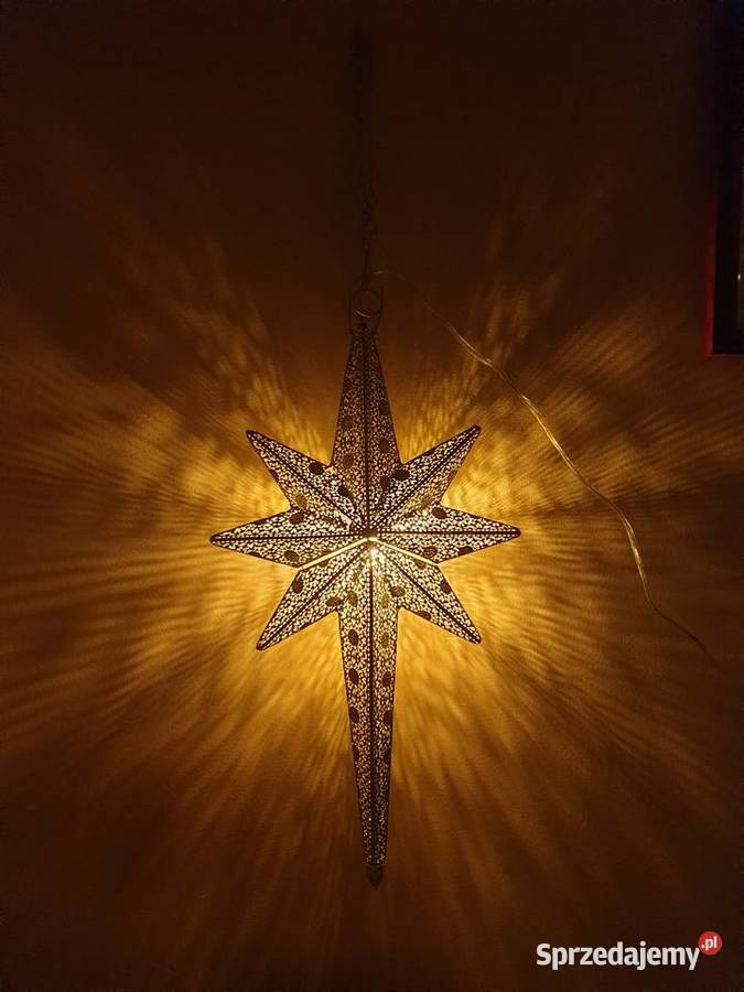 Lampa ozdoba wisząca ozdoba ażurowa prezent Żuromin